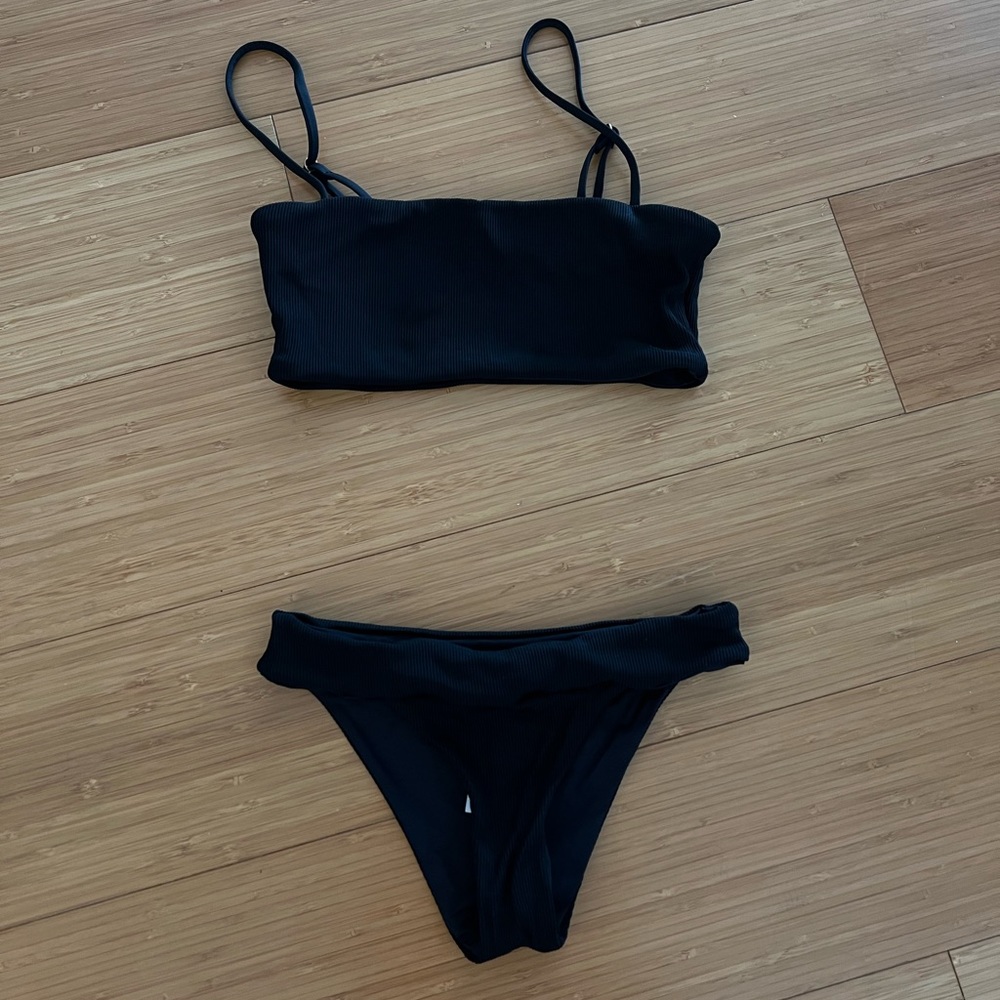 L Space Black Bikini